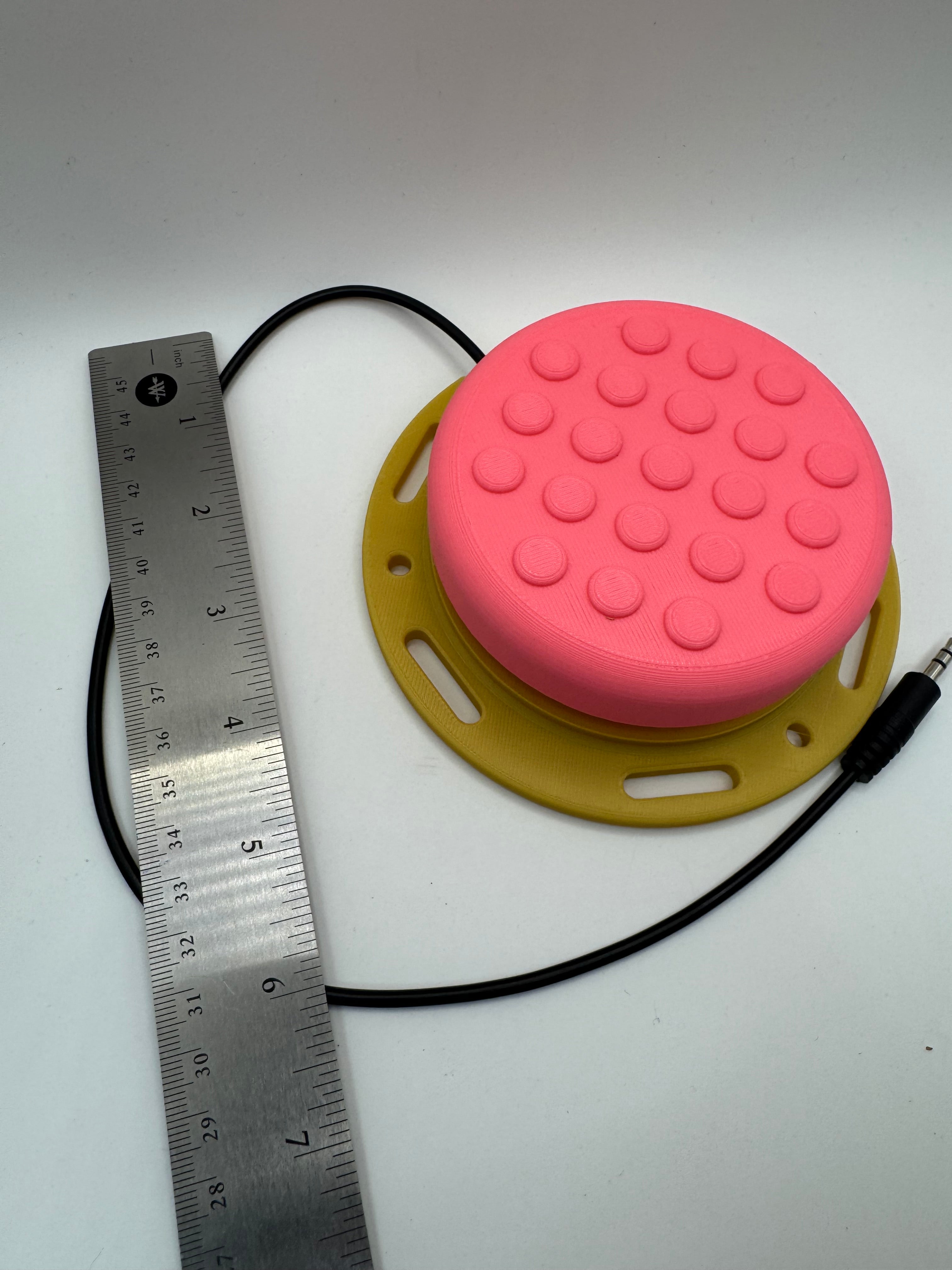 Textured switch button big