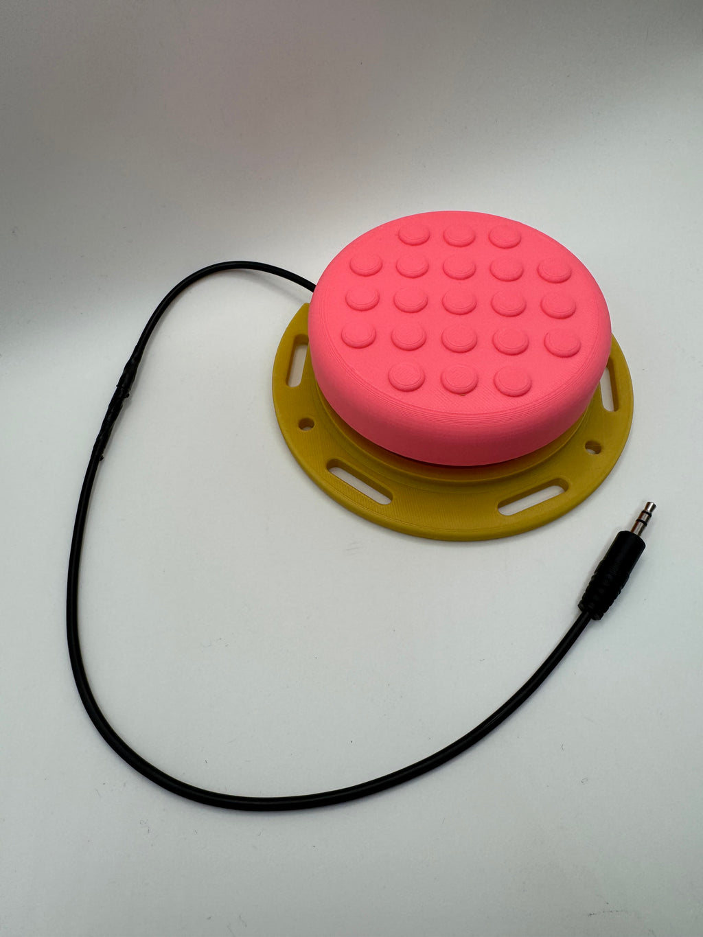 Textured switch button big