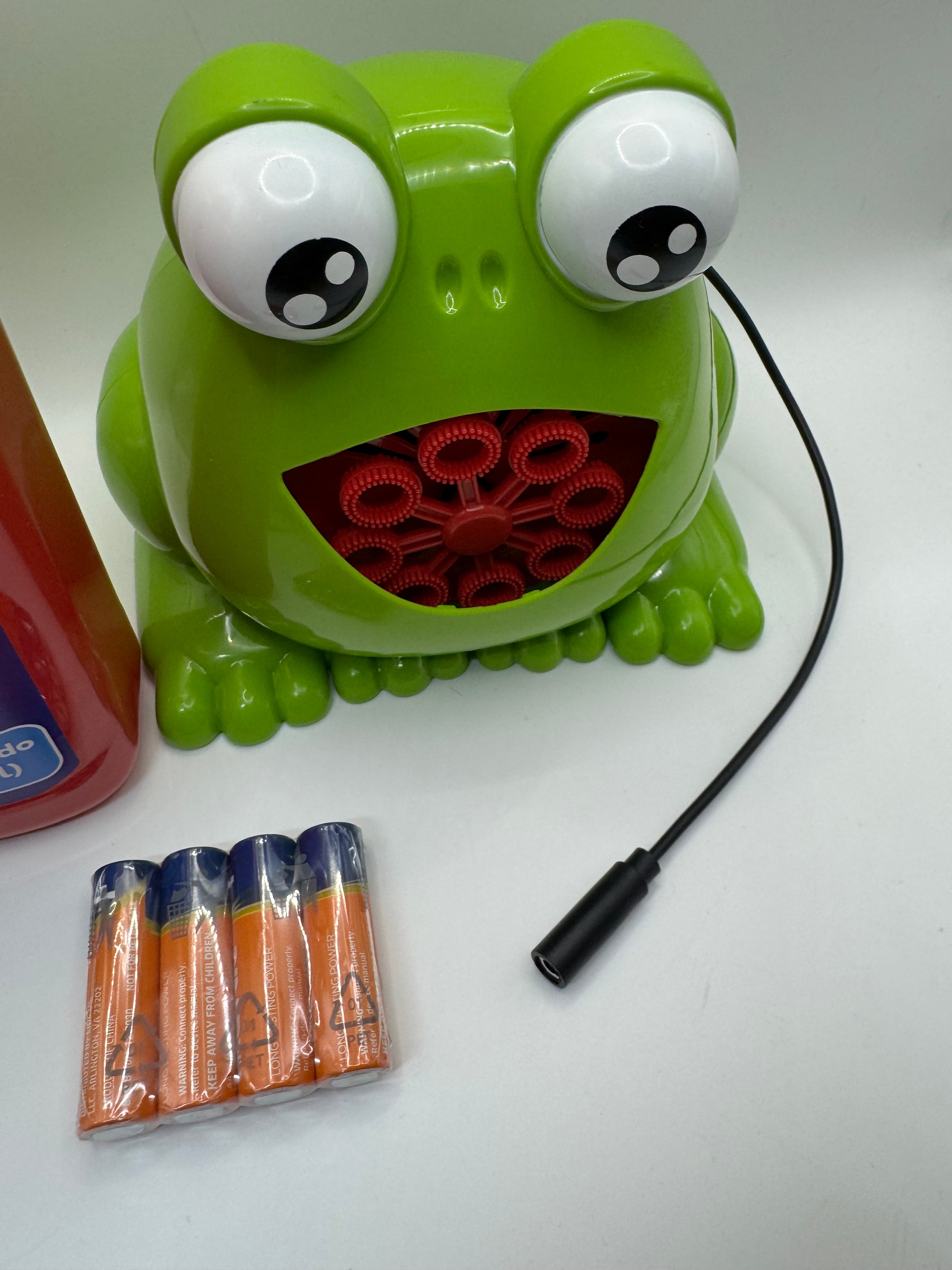 Switch modified lupilo bubble machine frog