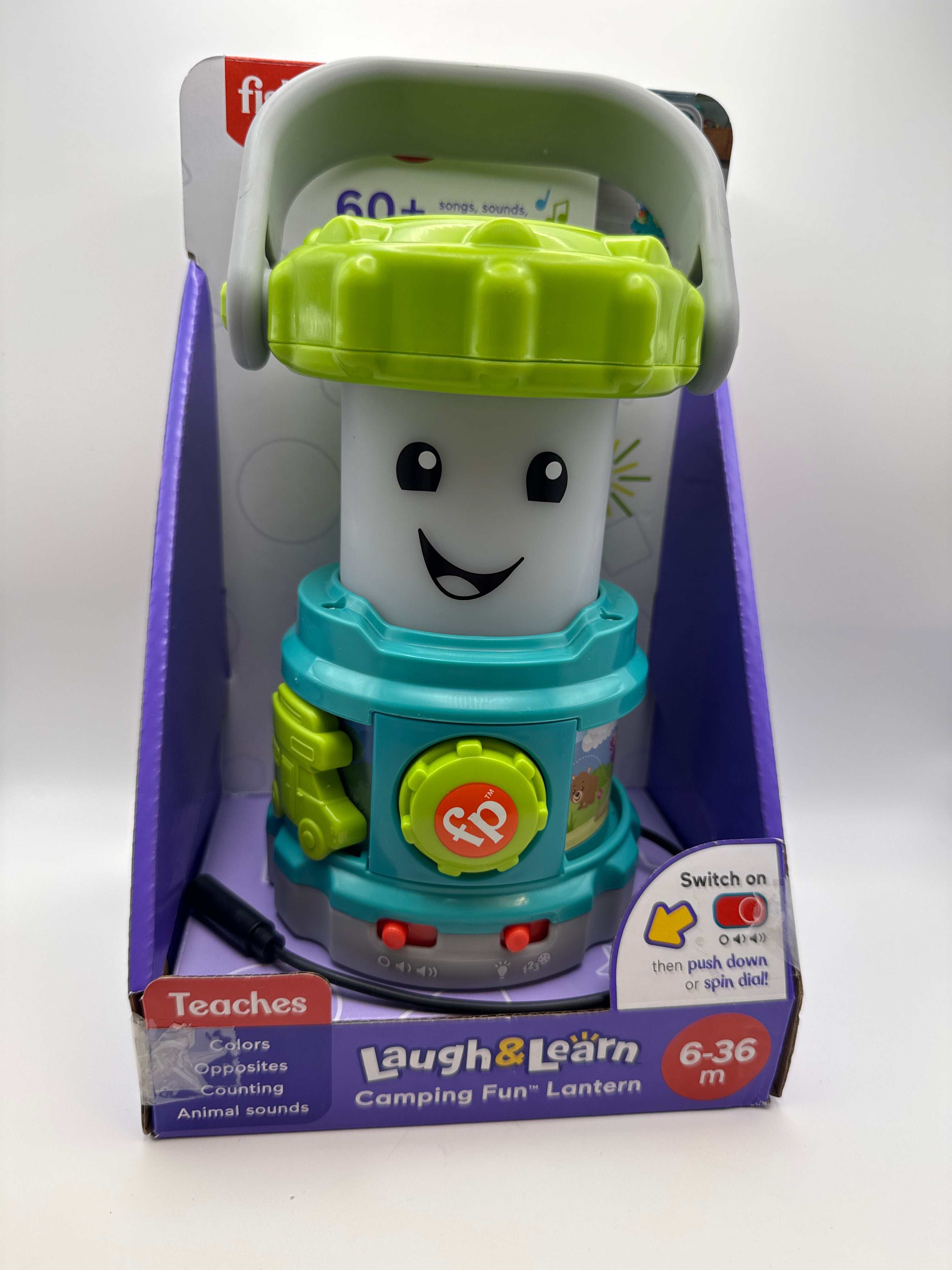 Adaptive toy adapted switch toy Camping Fun Lantern Fisher Price