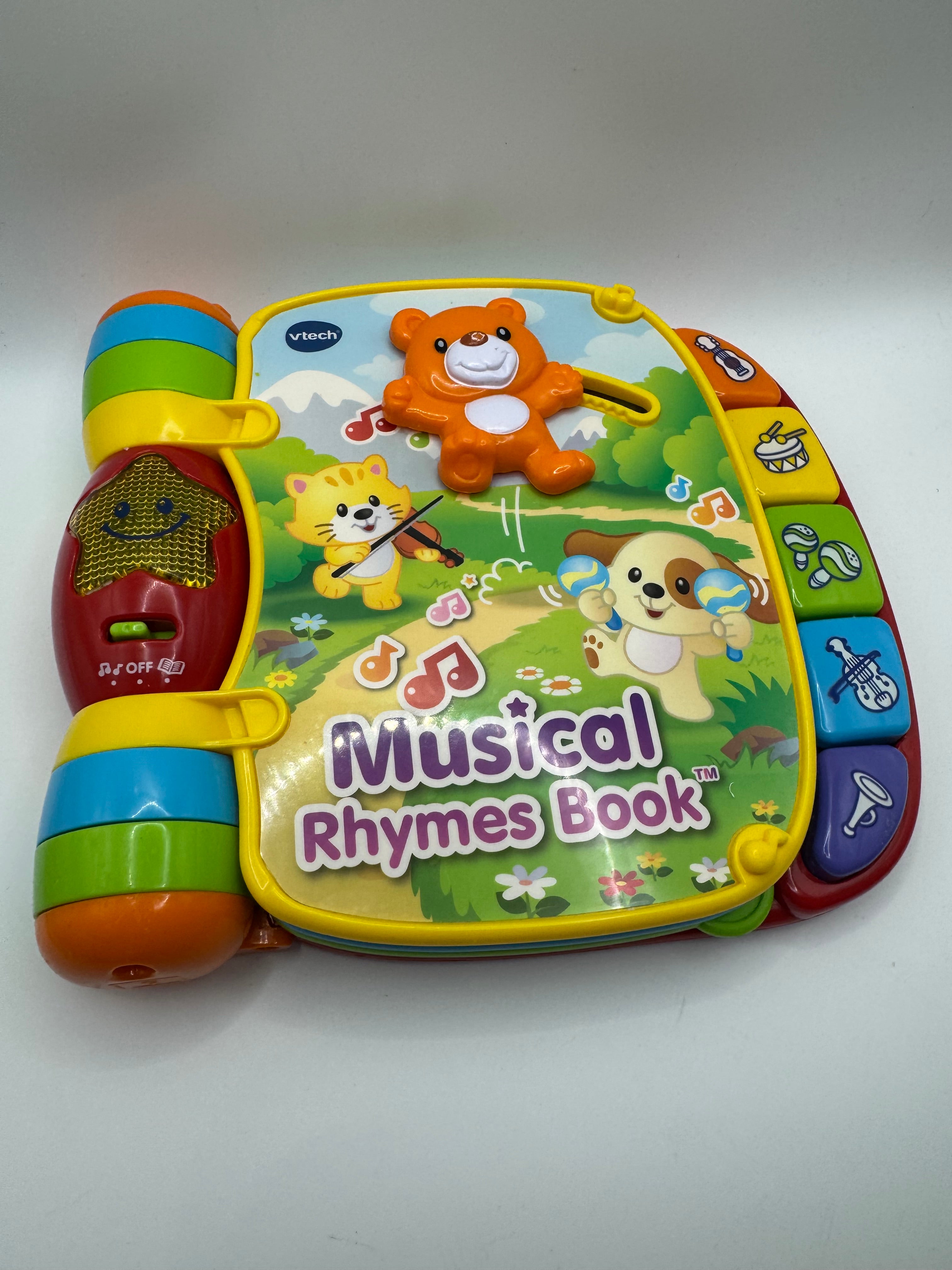 VTech Musical Nursery Rhymes Book Baby Educational Learning Toy Nursery Songs