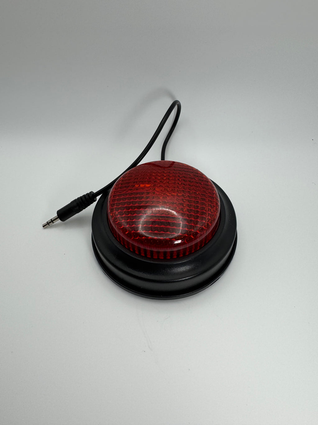 Red push button switch with voice record and play back