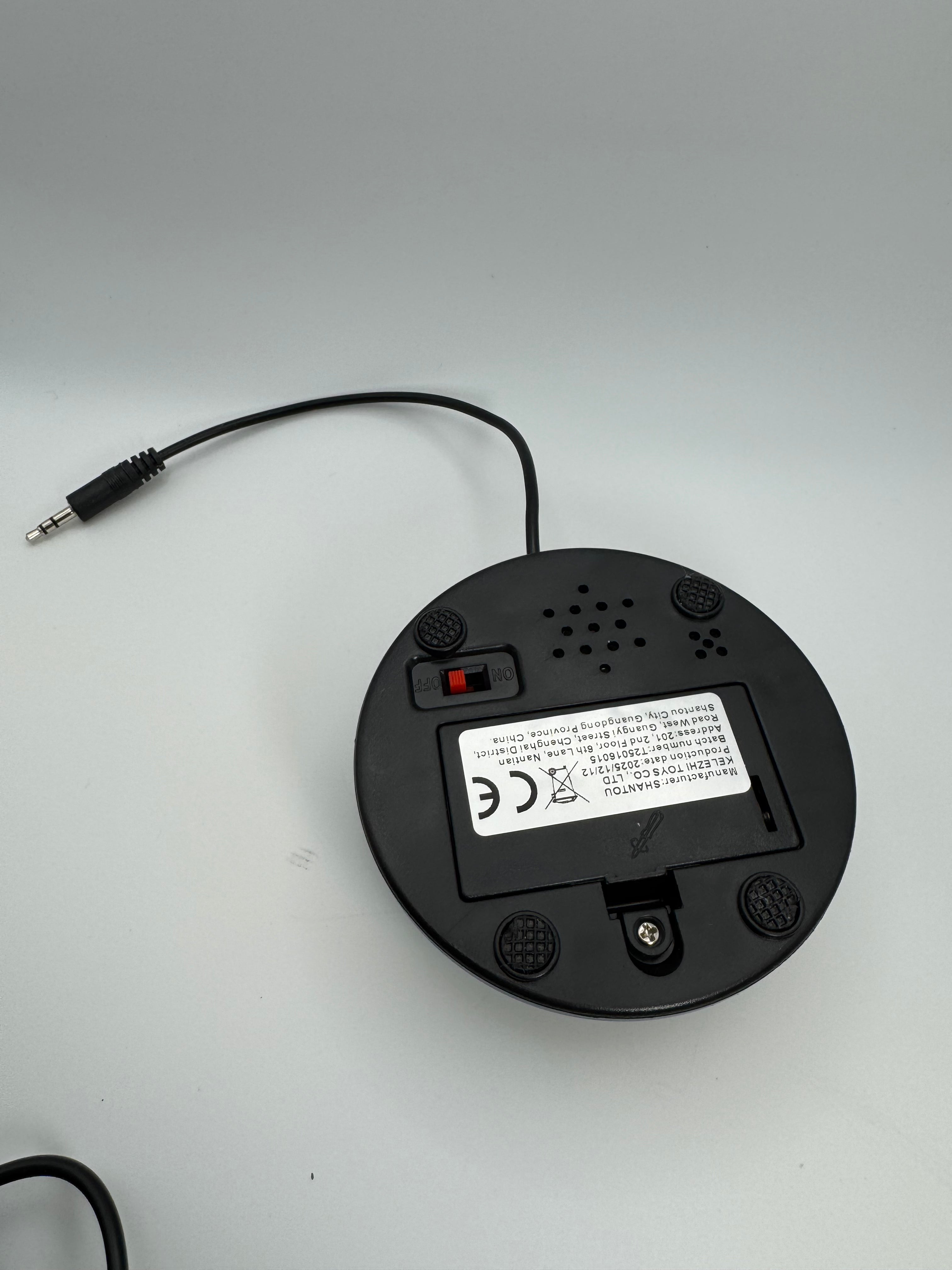 Green Push button switch with voice record and play back