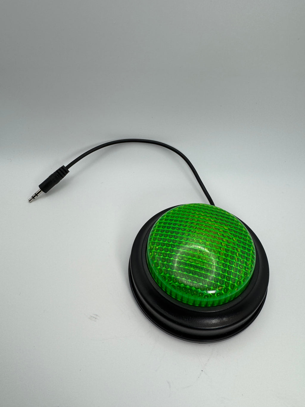 Green Push button switch with voice record and play back