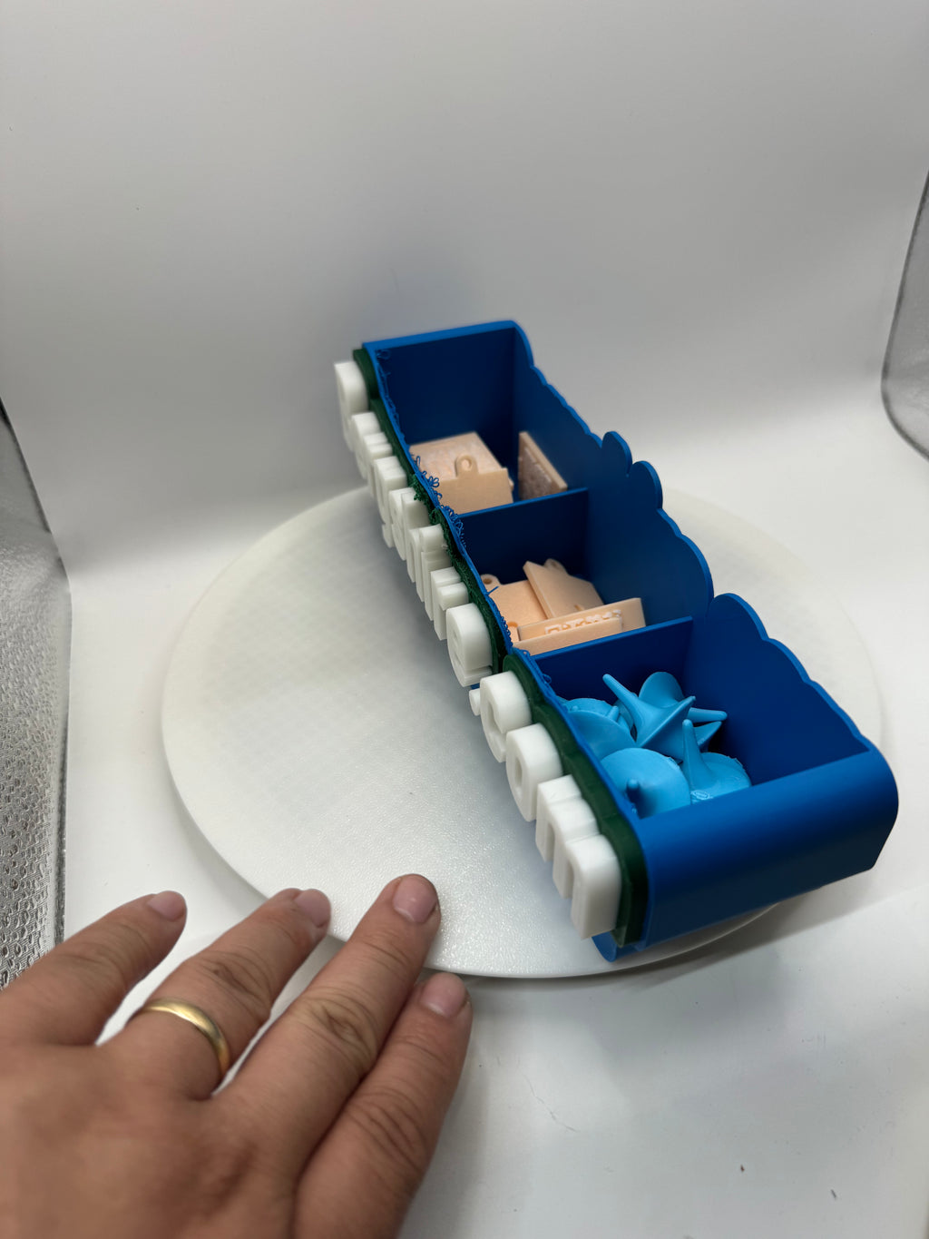 Custom desk organizer