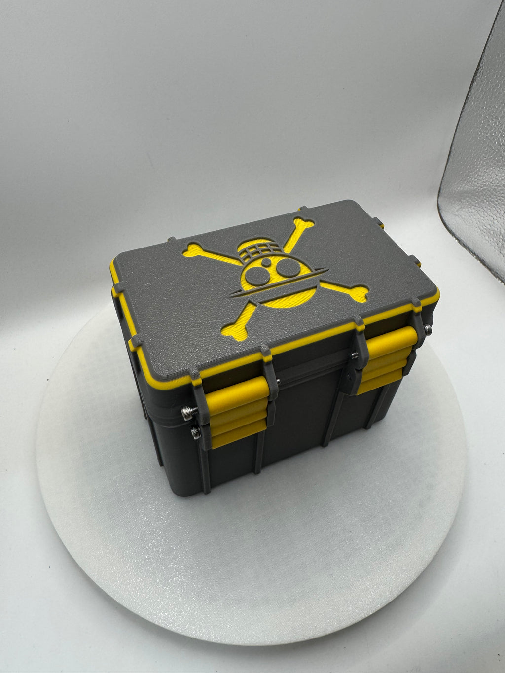 One piece card storage box 3d printed