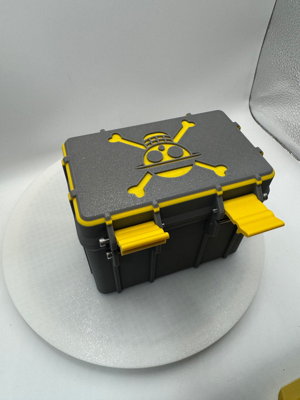 One piece card storage box 3d printed