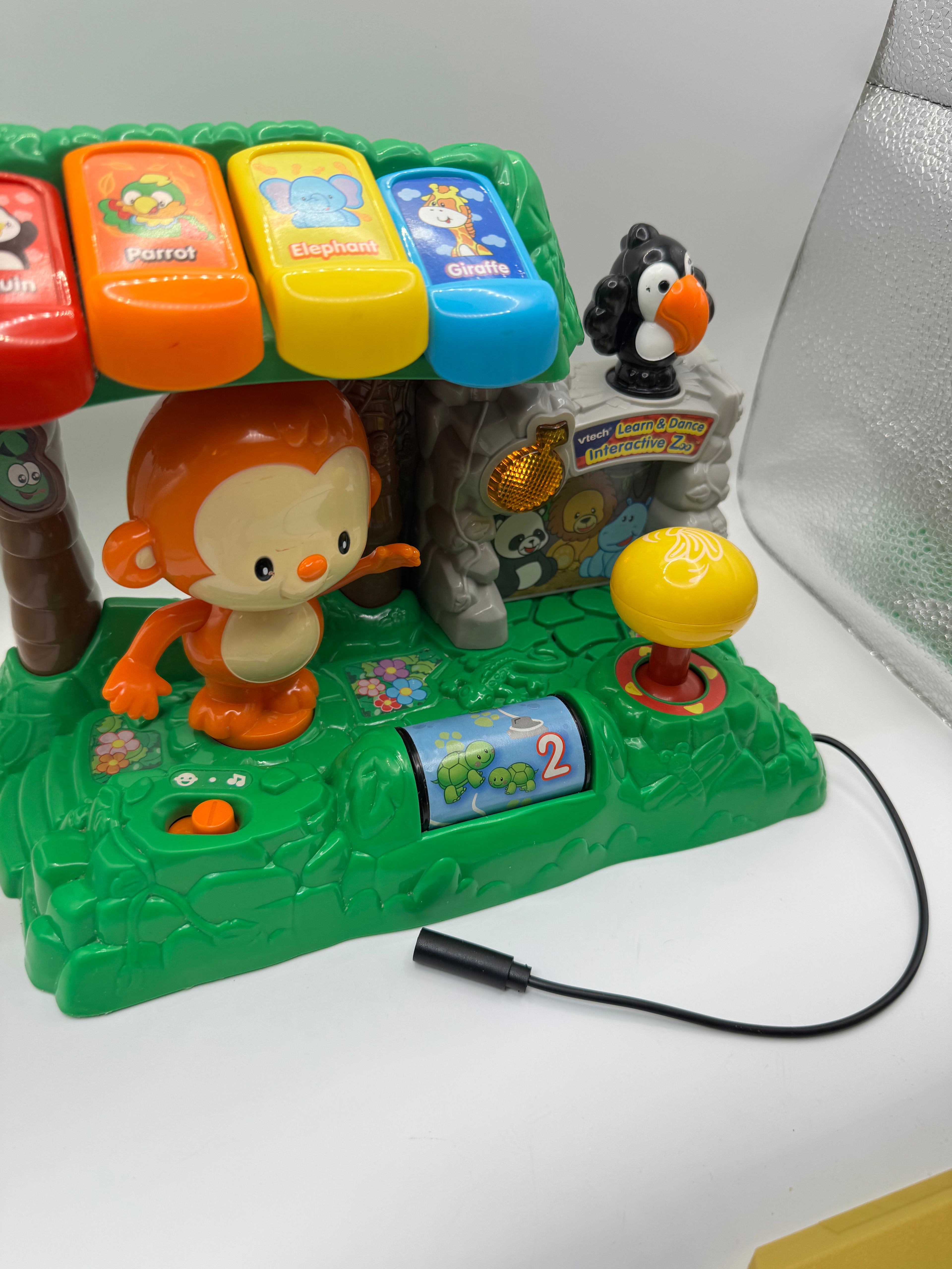 Switch adapted Vtech Learn & Dance Interactive Zoo Monkey 40+ Songs & Sounds