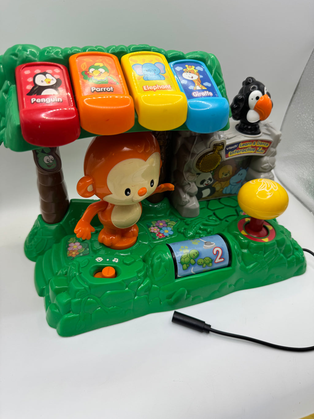 Switch adapted Vtech Learn & Dance Interactive Zoo Monkey 40+ Songs & Sounds