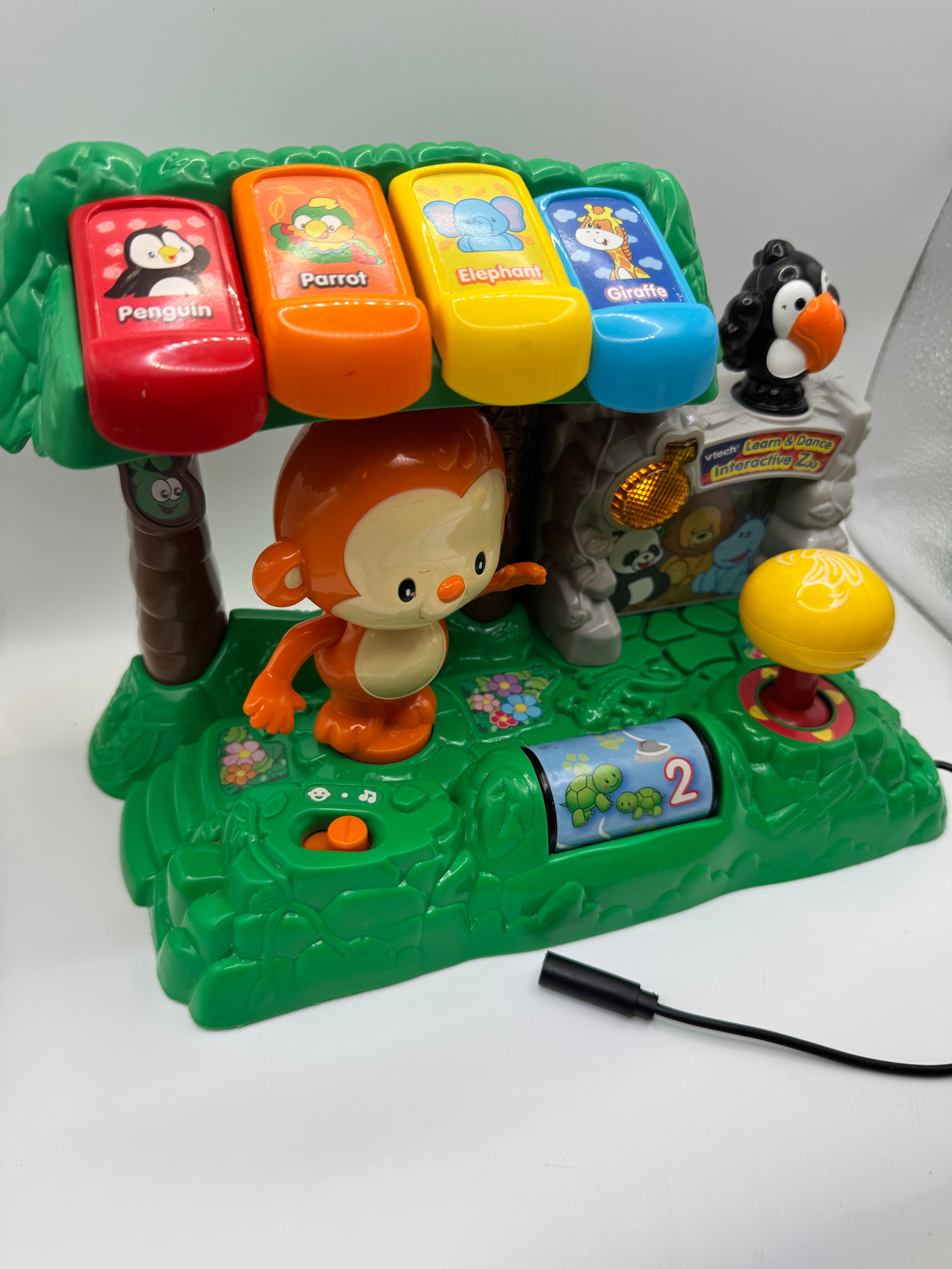 Switch adapted Vtech Learn & Dance Interactive Zoo Monkey 40+ Songs & Sounds