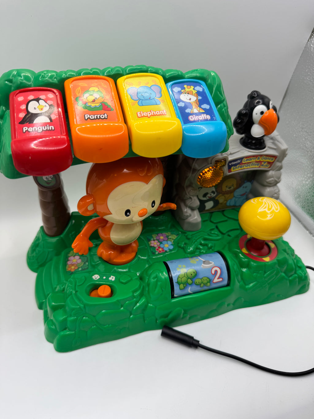 Switch adapted Vtech Learn & Dance Interactive Zoo Monkey 40+ Songs & Sounds