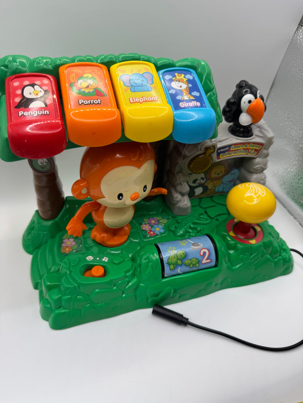 Switch adapted Vtech Learn & Dance Interactive Zoo Monkey 40+ Songs & Sounds