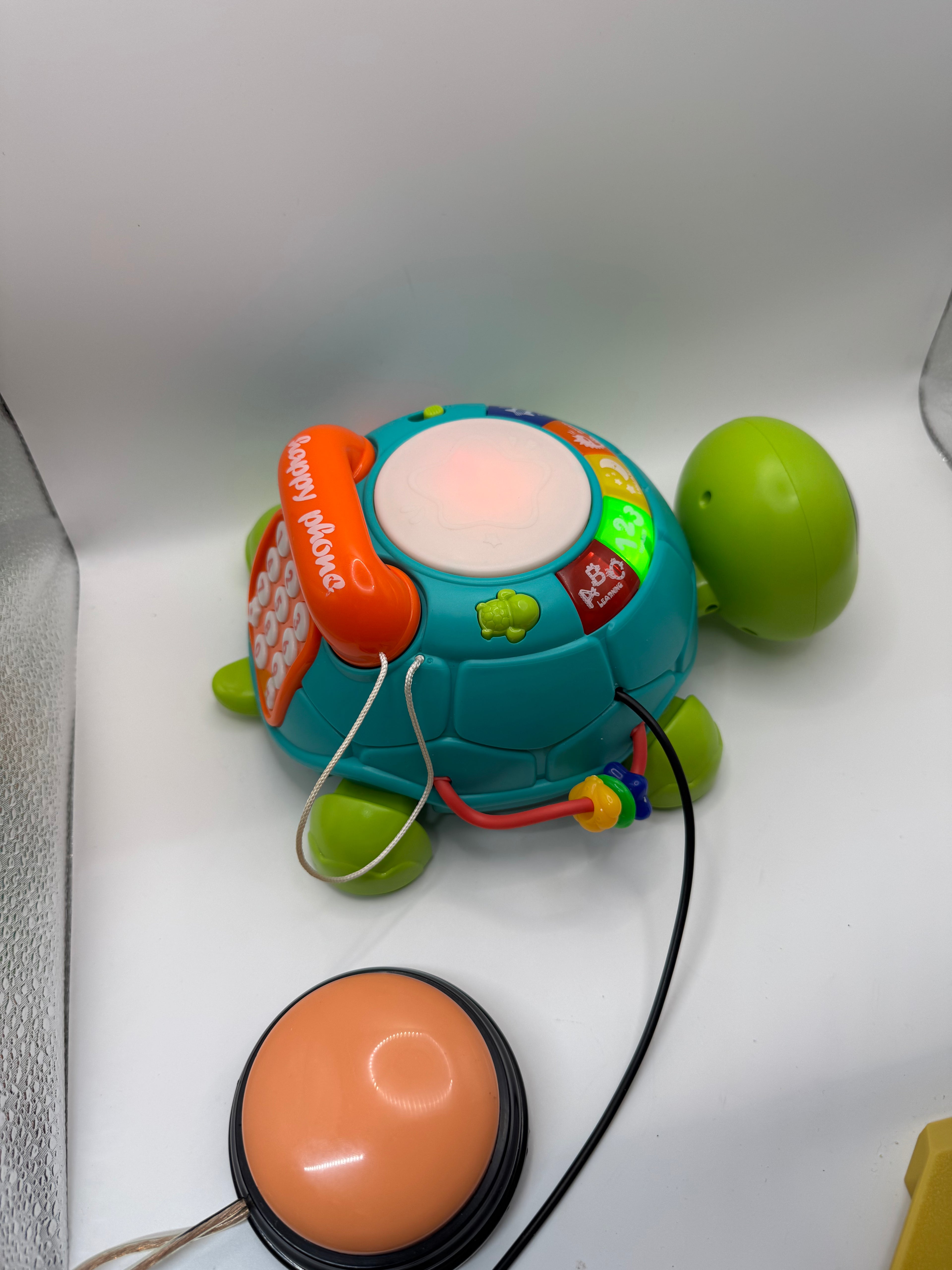 Switch adapted Crawling Phone Turtle Musical Toy Discover Kids