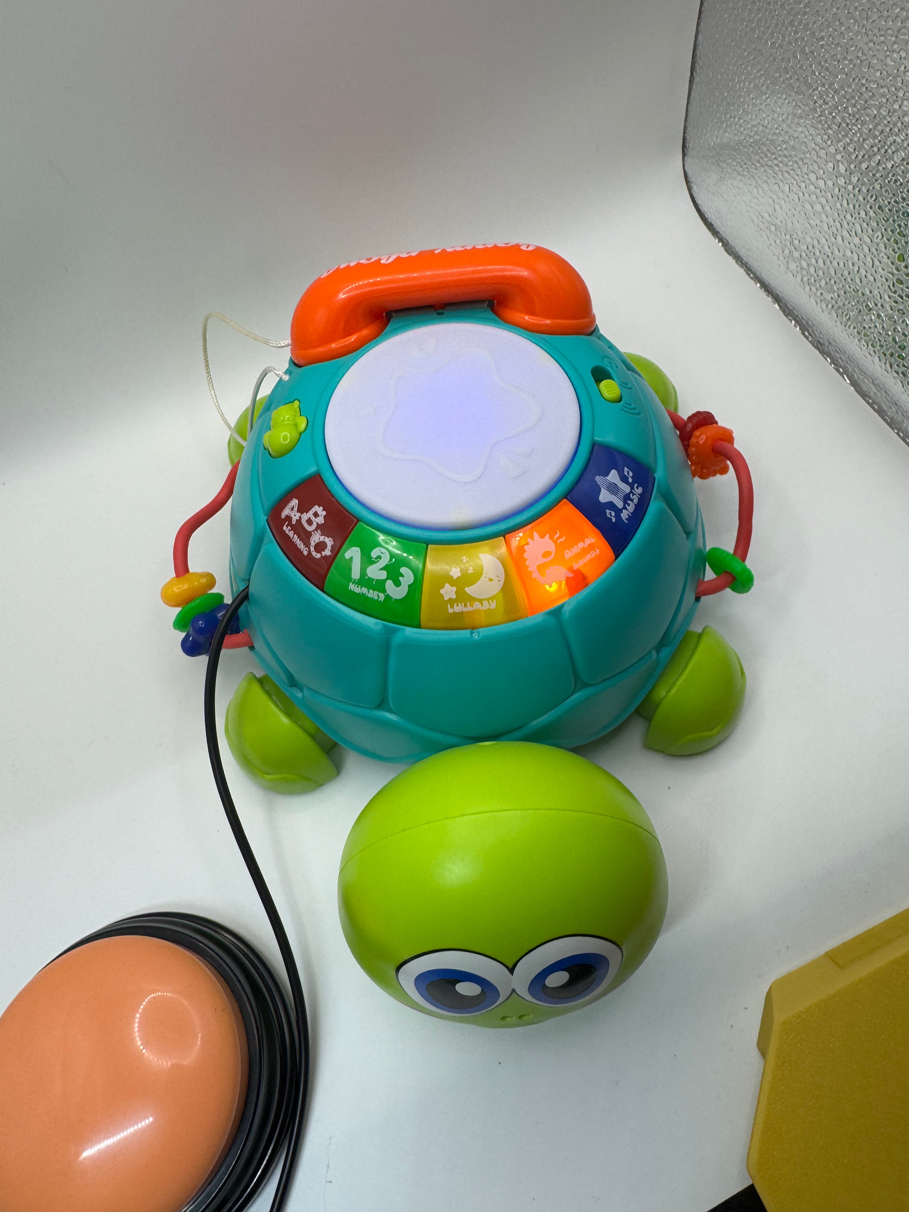 Switch adapted Crawling Phone Turtle Musical Toy Discover Kids