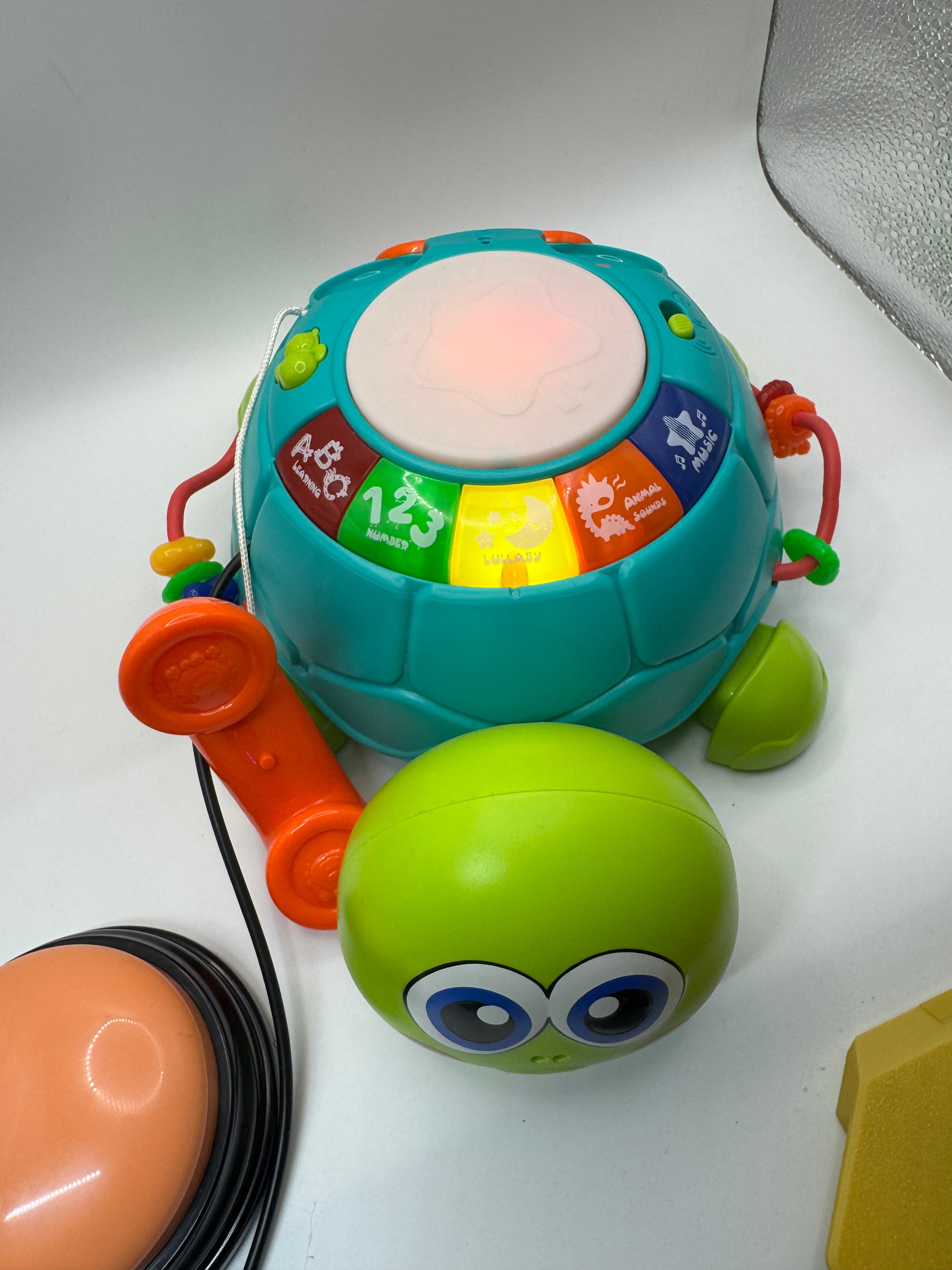 Switch adapted Crawling Phone Turtle Musical Toy Discover Kids