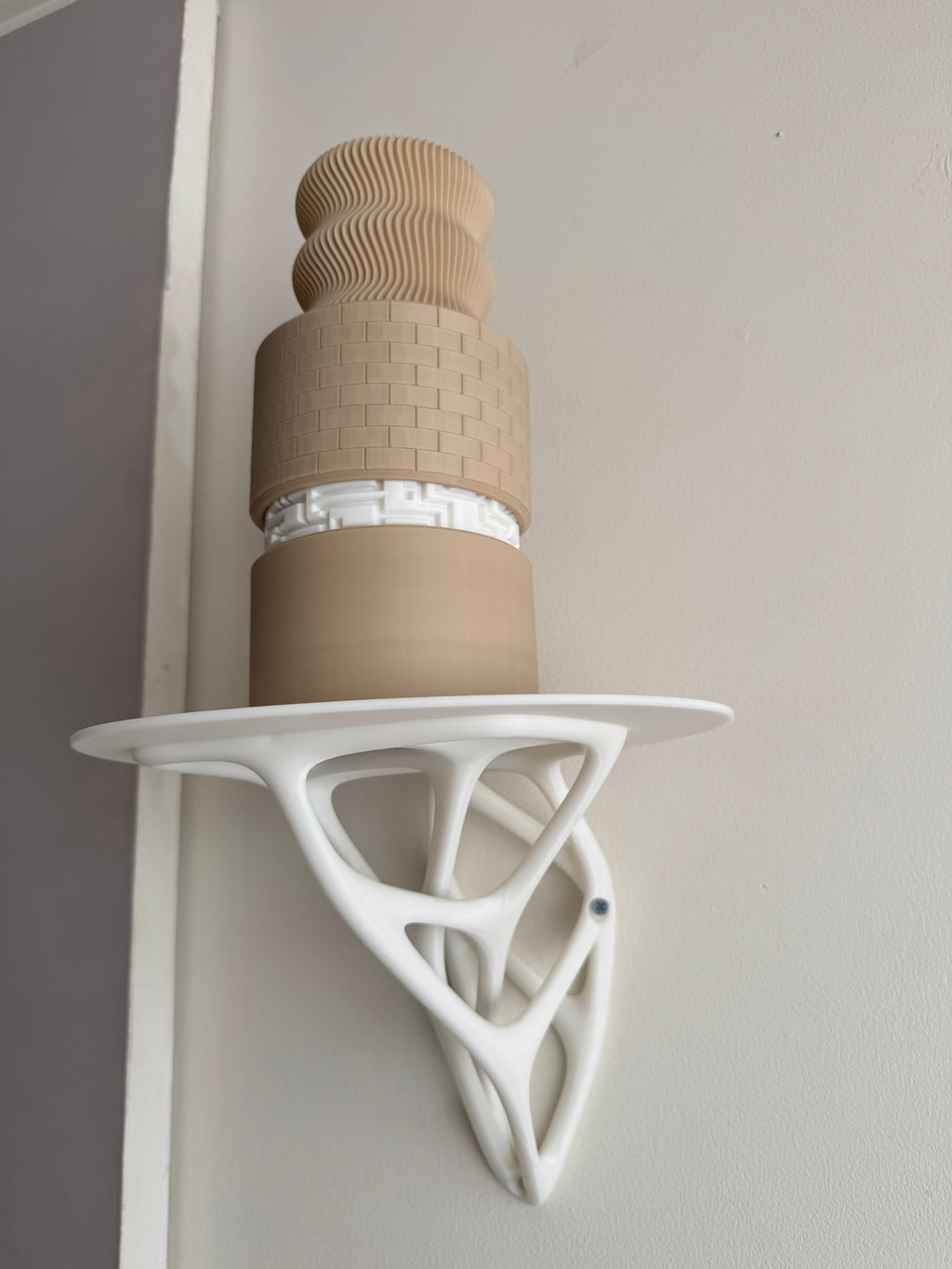 skeleton shelf