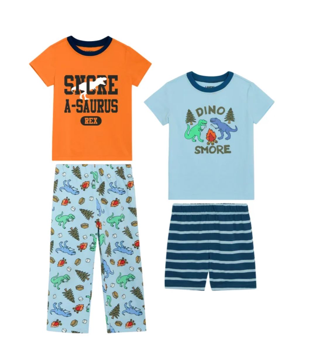 Lands' End Kids' 4-piece PJ Set