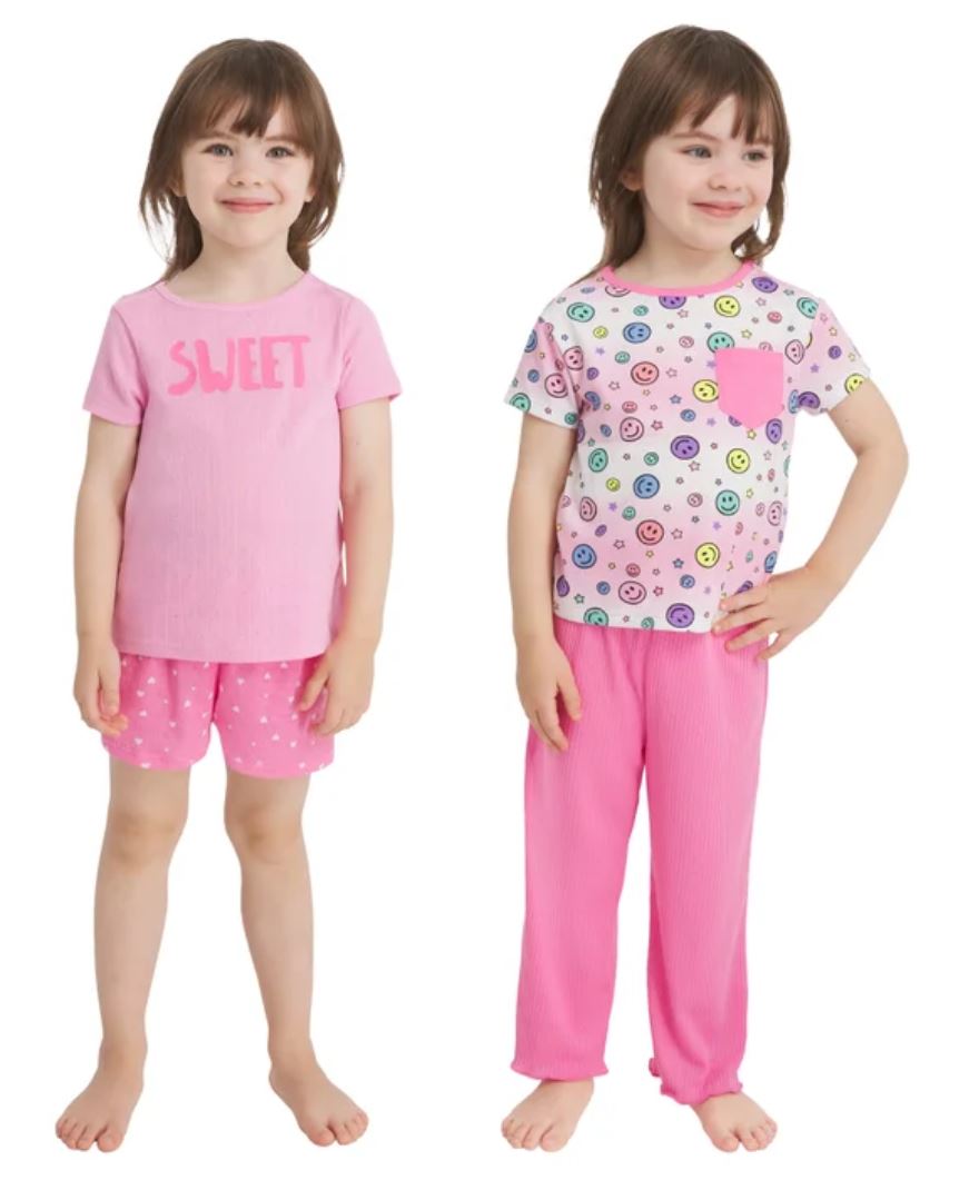 Lands' End Kids' 4-piece PJ Set