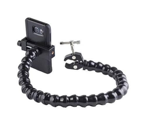 Phone Holder w/Mini Clamp 24 inch Arm