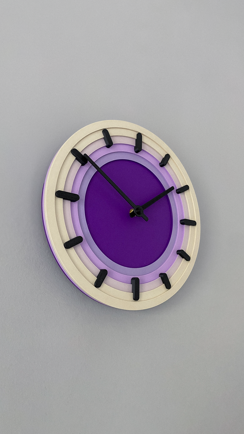 Topo Wall Clock