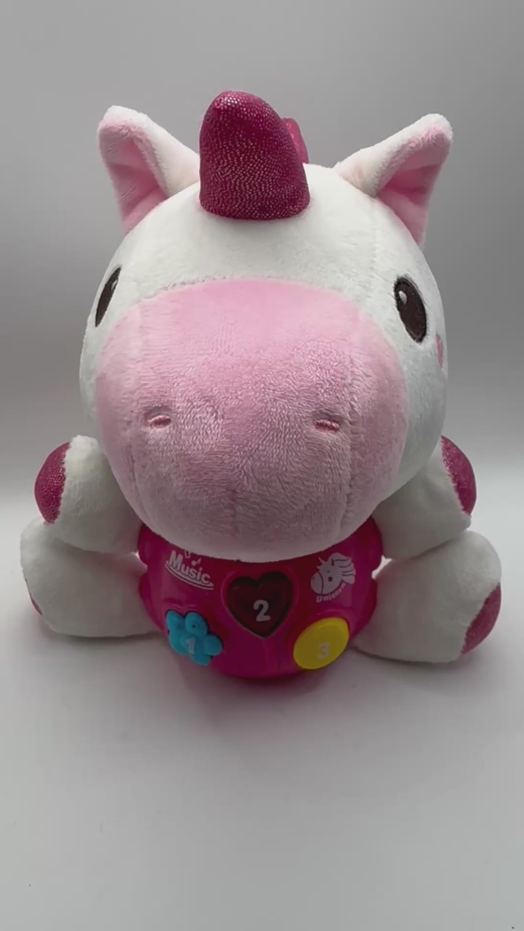 Switch adapted Vanmor iPlay iLearn Baby Unicorn Musical Toy Lights Sound 0-18 mos Nursery