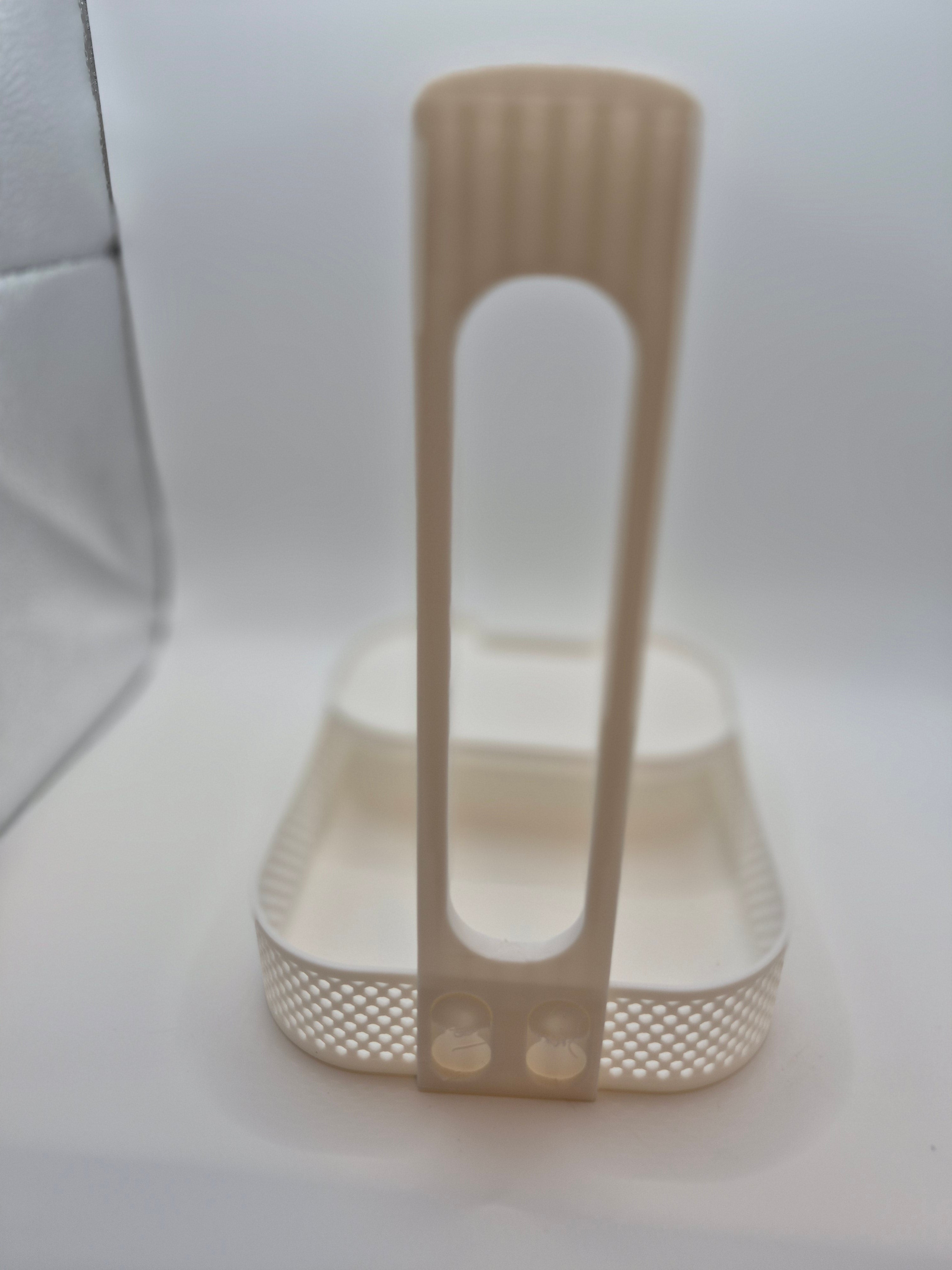 Minimalist 3-Part Headphone Stand with Storage Trays – 3D Printable Organizer