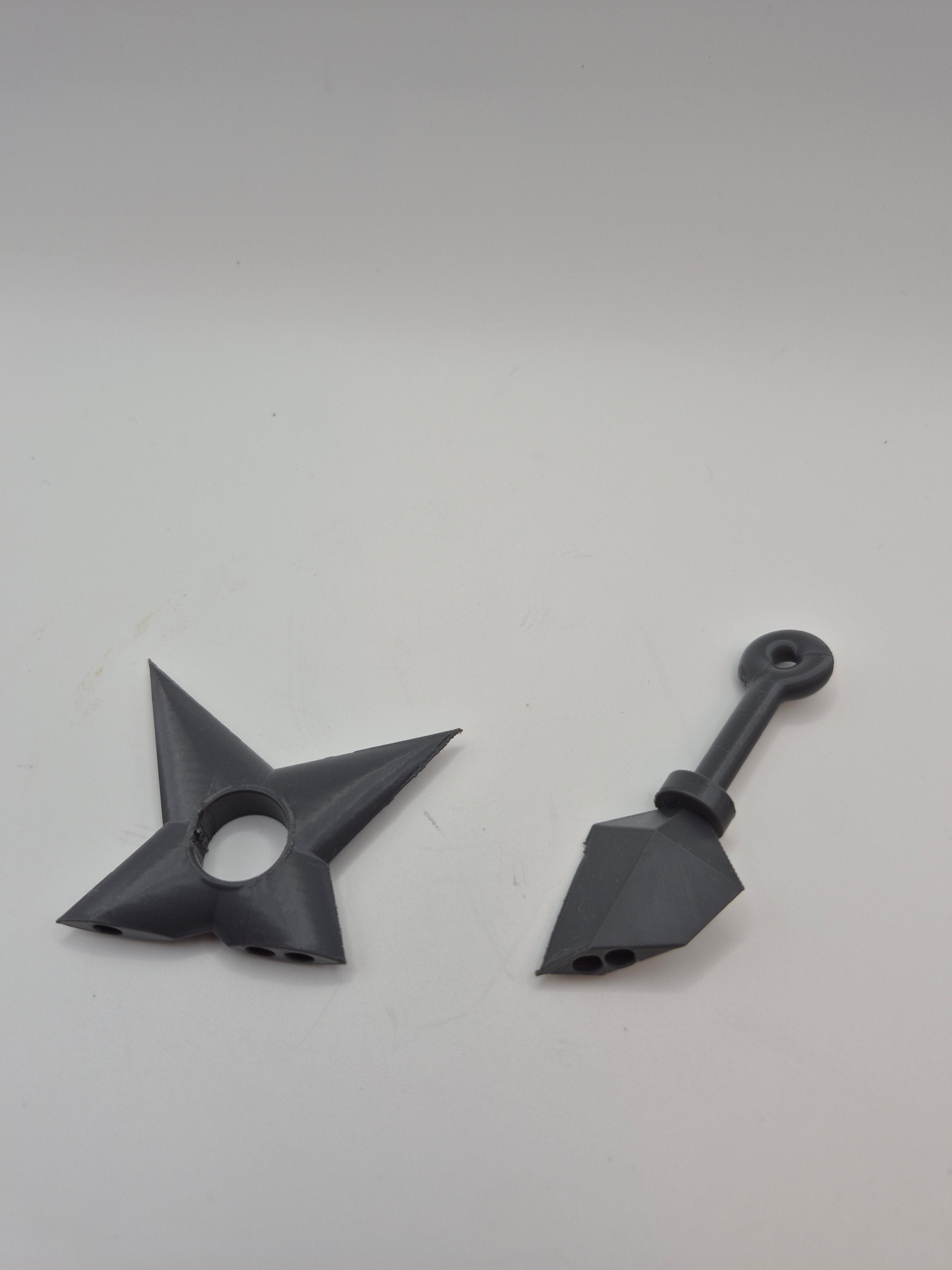 Ninja Memo Board Pin Set - Kunai & Shuriken