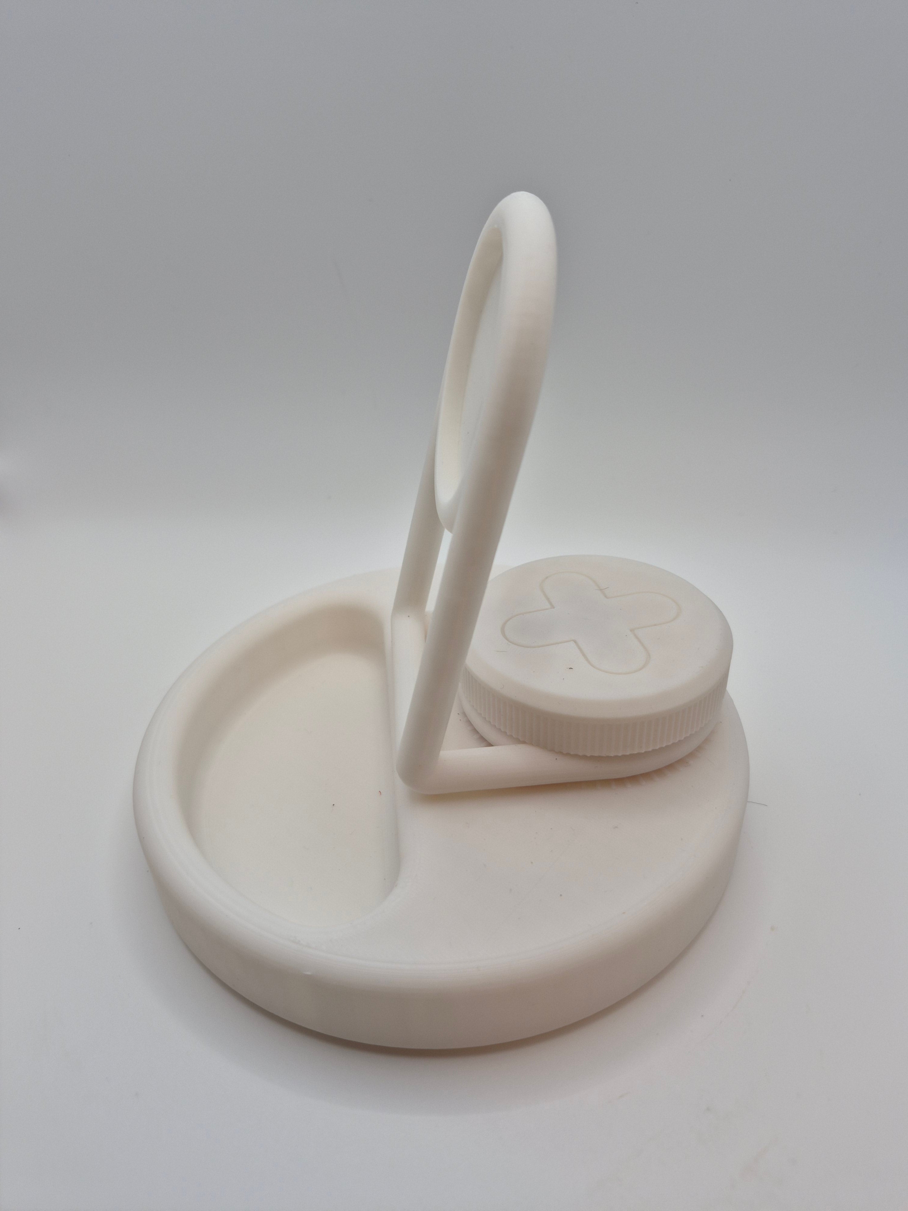 Rotatable MagSafe Bedside Dock – 3D Printed Stand