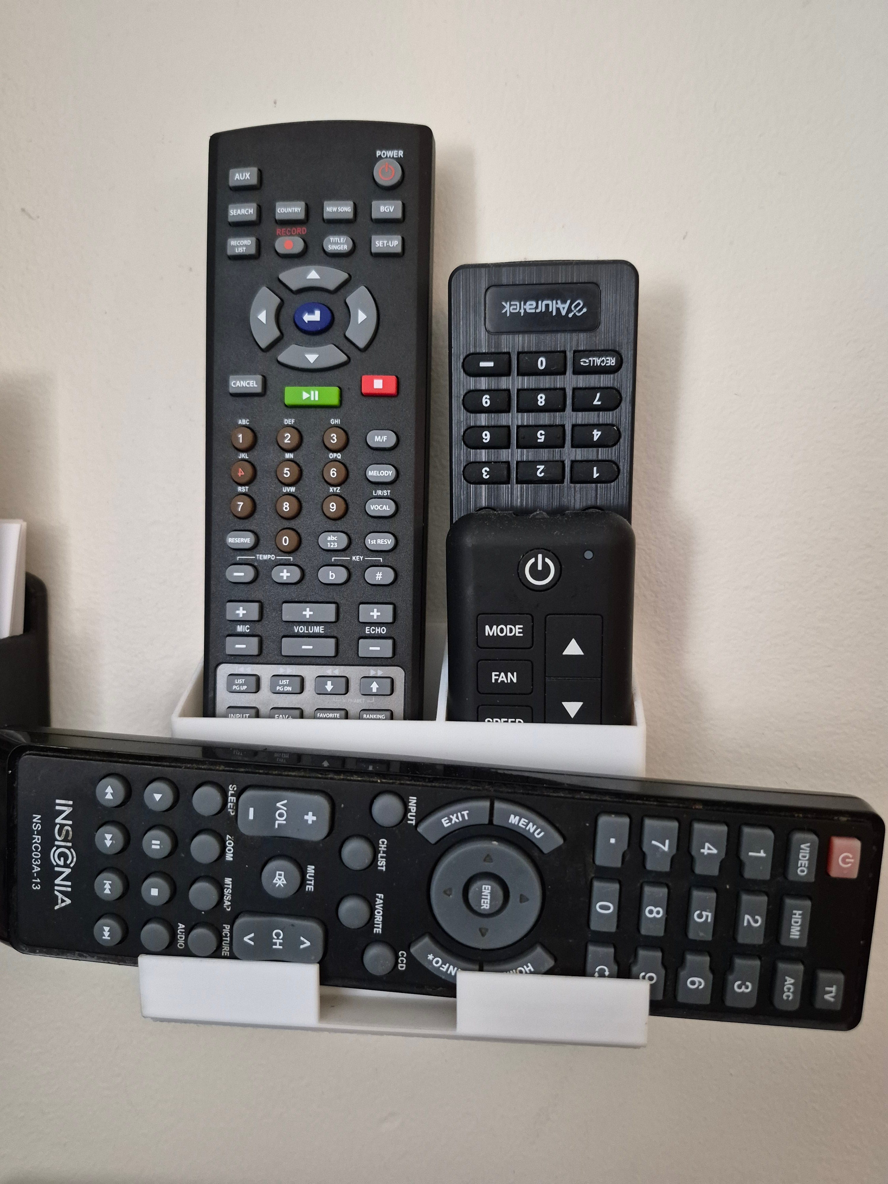 remote wall mount